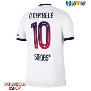 Paris Saint-Germain Ousmane Dembele #10 Udebanetrøje 2026-27 Kort ærmer Paris Saint-Germain Ousmane Dembele #10 Udebanetrøje 2026-27 Kort ærmer